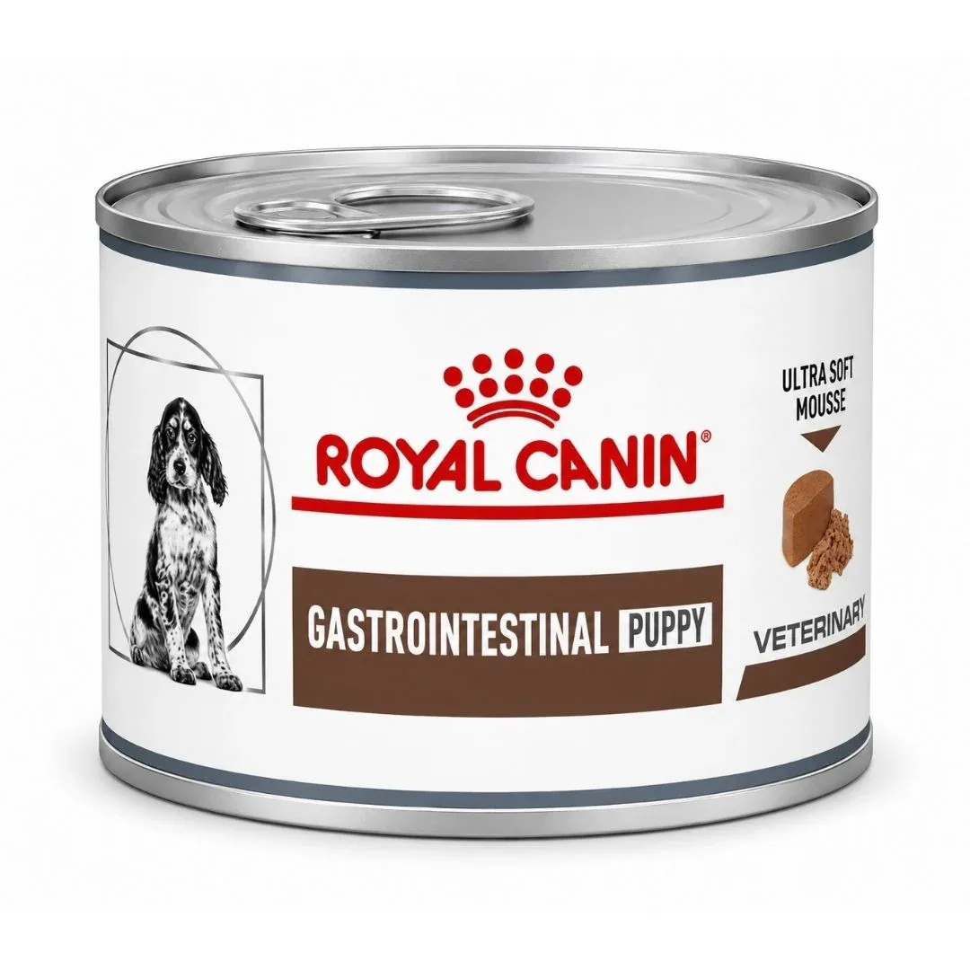 Royal Canin Veterinary Gastrointestinal Puppy – Dieta húmida em mousse para cachorros