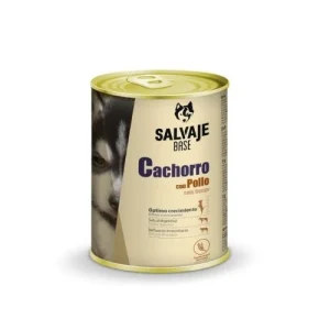 Salvaje Base Alimento húmido de frango em lata para cachorros