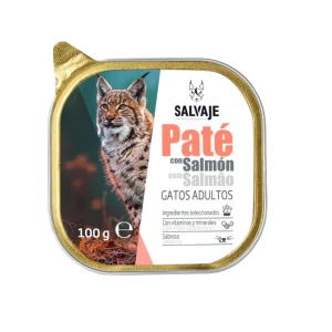 Salvaje Original Adulto Salmão Patê em terrina para gatos