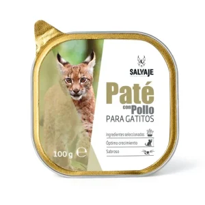 Salvaje Original Frango em Patê terrina para gatinhos