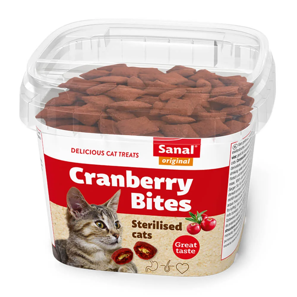 SANAL CAT – CRANBERRY & CHICKEN BITES - Image 2