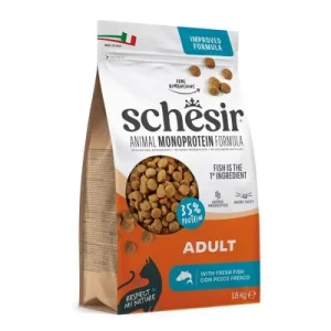 Schesir Adult Maintenance com peixe