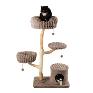 SCRUFFS PYRENEES CAT SCRATCHING TREE TAUPE 102X130CM