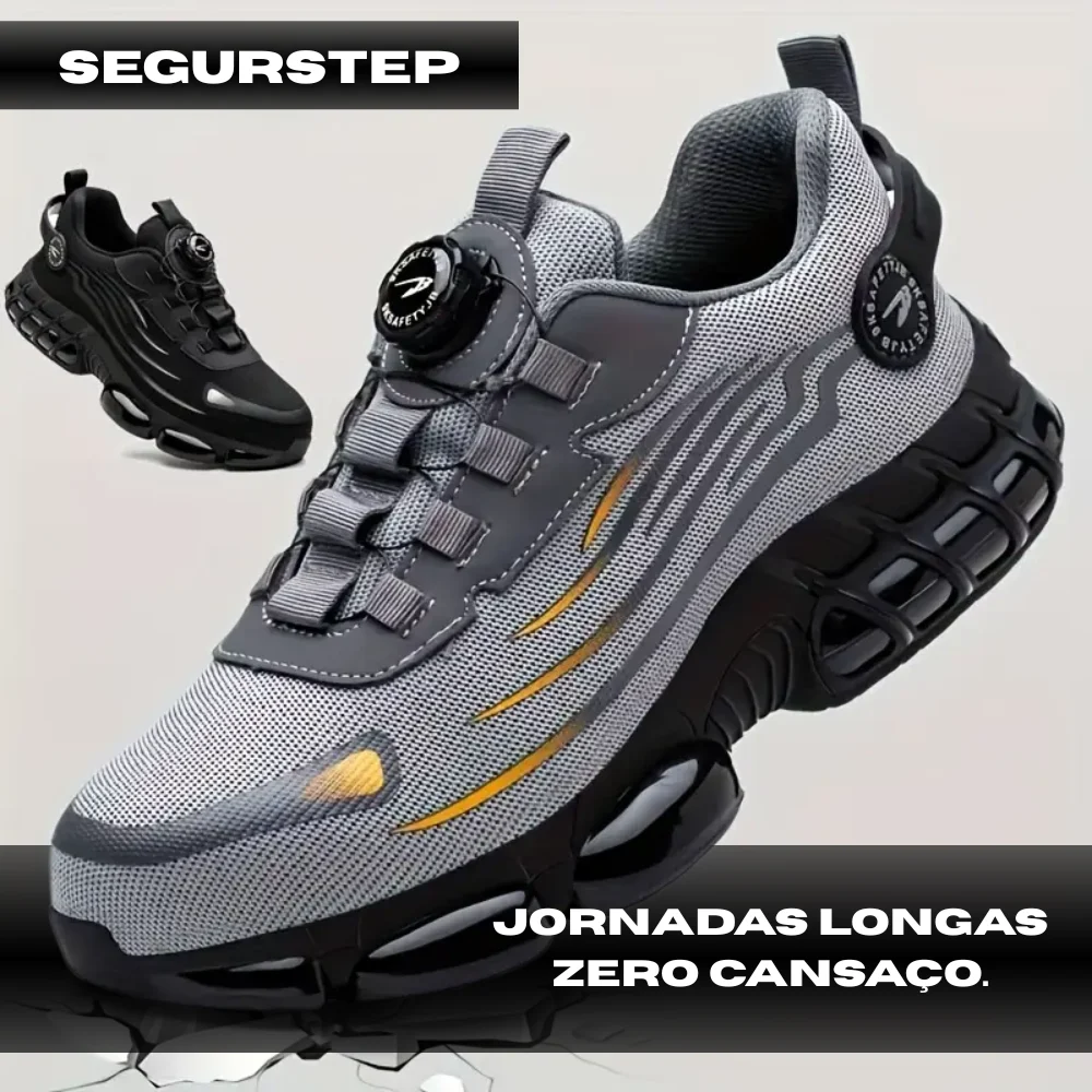 SegurStep™ – Sapato de segurança S3 com fecho rápido por dial