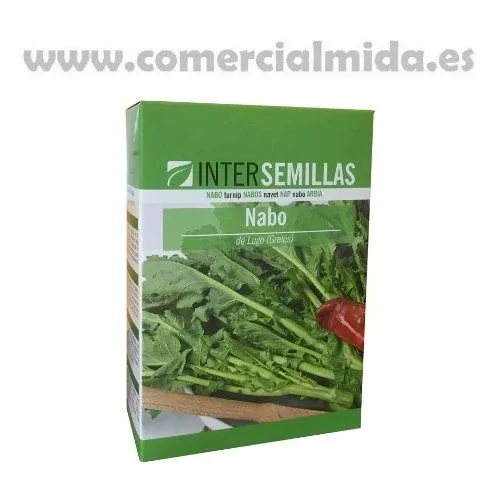 Sementes de NABO GLOBO WHITE DE LUGO Intersemillas 250g