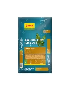 Sera Aquarium Gravel Ocher Fine 0–2mm – Areão Natural para Aquário
