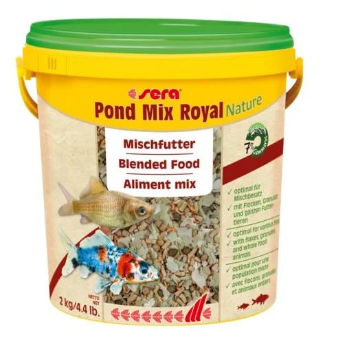 SERA POND MIX ROYAL NATURE 10LT