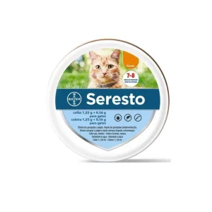 Seresto Coleira para Gatos – Coleira antiparasitária 38 cm