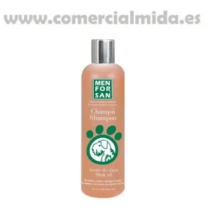Shampoo MENFORSAN MINK OIL para cães