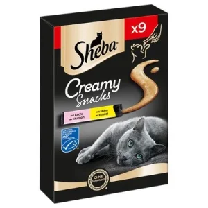 Sheba Creamy Snacks para gatos
