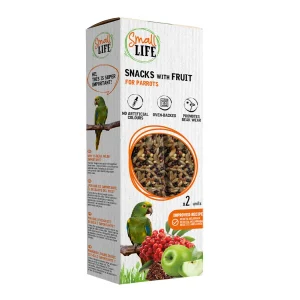 Small Life Barritas com Fruta para papagaios