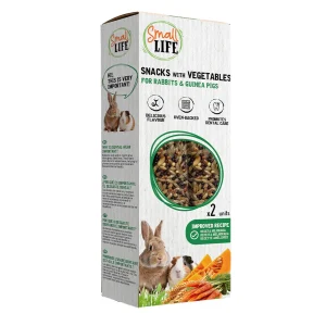 Small Life Barritas Snack com Vegetais para coelhos e Porquinhos da Índia