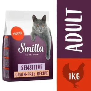 Smilla Adult Sensitive sem cereais com aves