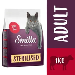 Smilla Adult Sterilised com vaca