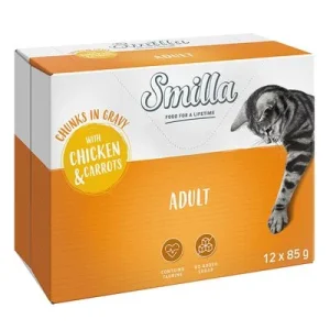 Smilla Pedaços com legumes 24 x 85 g - Pack económico