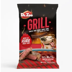 Snack Cão Dr. Zoo Grill Tiras Assadas 50g