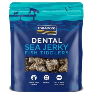 Snack Dental Cubos de Peixe Seco para Cães Porte Pequeno