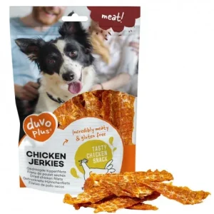 Snack Meat! Jerkies de frango para cão – Duvo Plus – Quantidade: 100 g