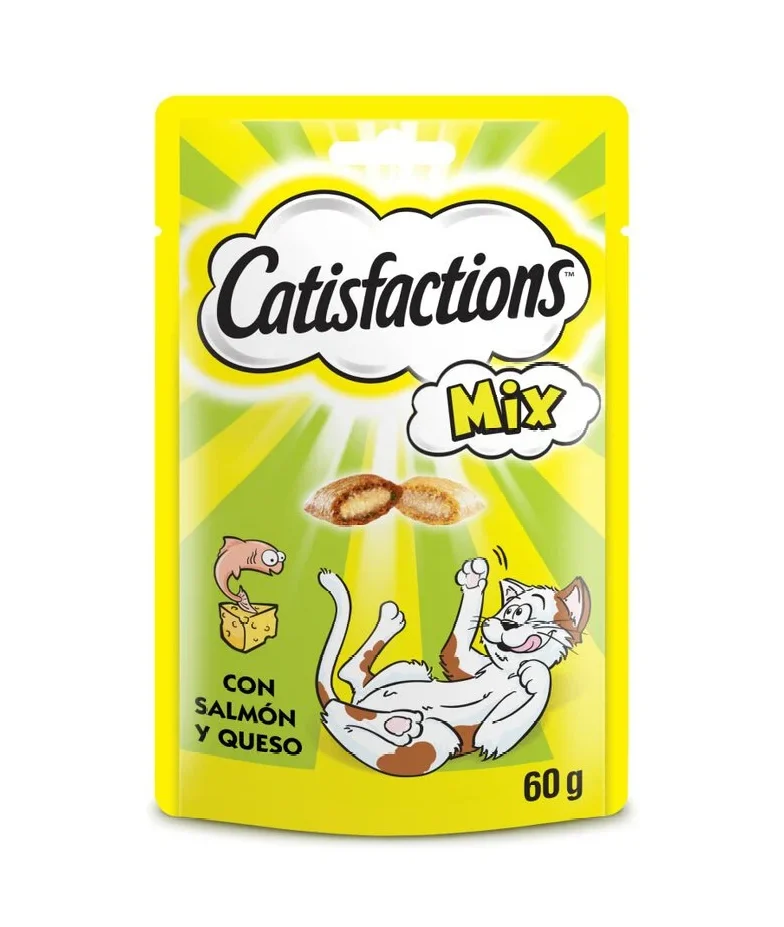 Snack Mix Queijo e Salmão 60Gr – Catisfaction