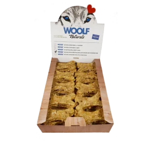 Snack Ossos Vitela, Vegetais, Glucosamina, Condroitina 24Gr – Woolfs Naturals
