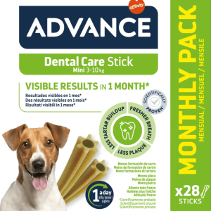Snack para cães Advance Dog Stick Mini Dental Care Multipack
