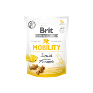 Snack para cães Brit Care Dog Functional Snack Mobility Squid – 150 g