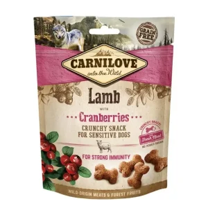Snack para cães Carnilove Dog Crunchy Snack Lamb & Cranberries 200 g