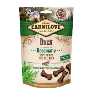 Snack para cães Carnilove Dog Soft Snack Duck & Rosemary 200 g