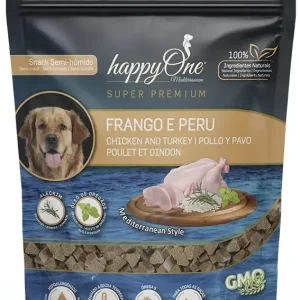 Snack para cães happyOne MEDITERRANEUM Chicken with Turkey 190 gr