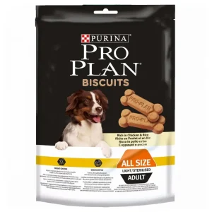 Snack para cães Purina Pro Plan Dog Biscuits Light Chicken & Rice 4 x 400 g