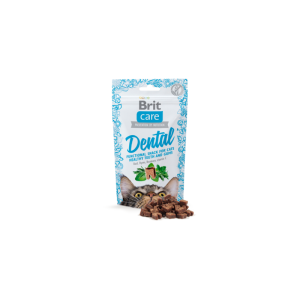 Snack para gatos Brit Care Cat Snack Dental – 50 g
