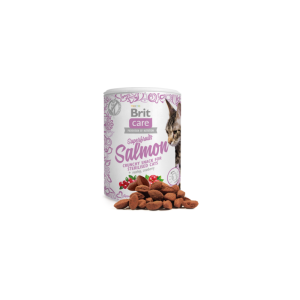 Snack para gatos Brit Care Cat Snack Superfruits Salmon – 100 g