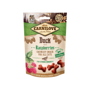 Snack para gatos Carnilove Cat Crunchy Snack Duck with Raspberries 50 g
