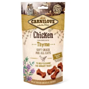 Snack para gatos Carnilove Cat Soft Snack Chicken & Thyme 50 g