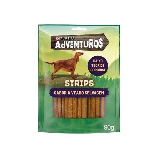 Snack Strips Veado Selvagem 90Gr – Adventuros
