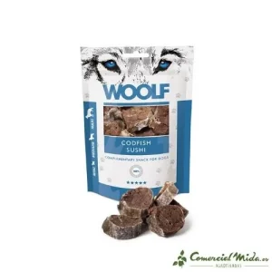 Snack Sushi de Bacalhau WOOLF 5 x 100 gr