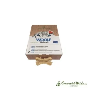 Snack WOOLF Carne Natural, Aves e Ossos de Yucca 720gr para Cães