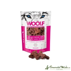 Snack WOOLF Osso de Pato e Arroz 5 x 100 gr