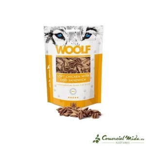 Snack WOOLF Sanduíche de Frango e Bacalhau 5 x 100 gr