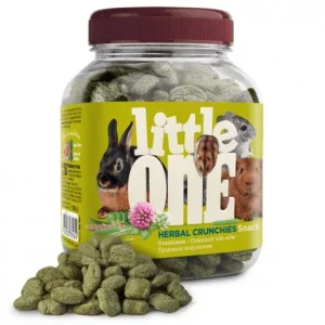 Snacks crocantes de ervas para roedores – Little One – Quantidade: 100 g