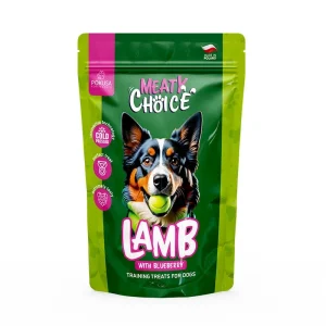 Snacks de Treino de Borrego e Mirtilo 鈥?Meaty Choice