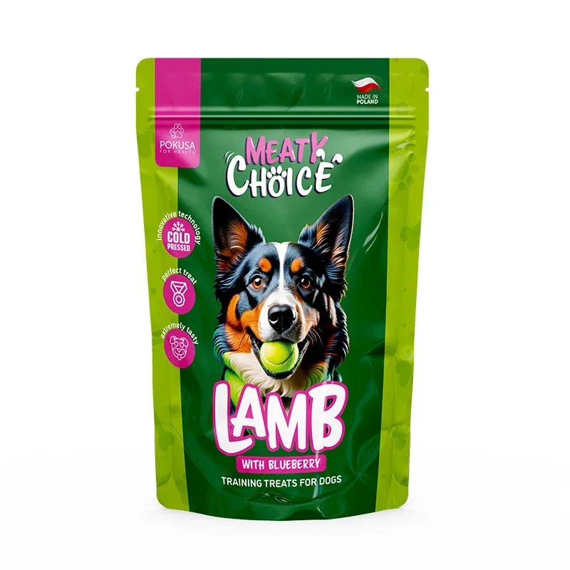 Snacks de Treino de Borrego e Mirtilo 鈥?Meaty Choice