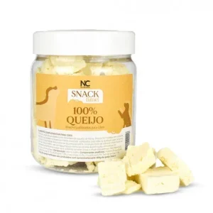 Snacks liofilizados de queijo para cão – NC Snack Time – Quantidade: 150 g