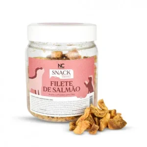 Snacks liofilizados de salmão para cão – NC Snack Time – Quantidade: 110 g