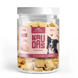 Snacks Liofilizados para Cães Kaudas – 100% Naturais | Alta Proteína | Vários Sabores