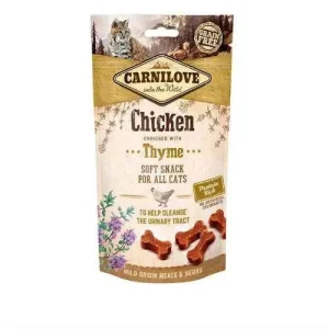 Snacks Naturais para Gato com Frango e Tomilho | Carnilove
