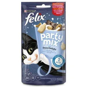 Snacks para gato – Felix Party Mix Dairy Delight – Quantidade: 60 g