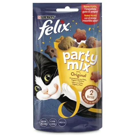 Snacks para gato – Felix Party Mix Original – Quantidade: 60 g