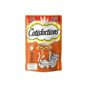 Snacks para gatos Catisfaction Snack Frango 6 x 60 g