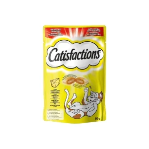 Snacks para gatos Catisfaction Snack Queijo 6 x 60 g